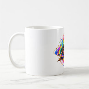 Prismatische baan oog koffiemok