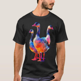 Prismatische Ganzen T-shirt