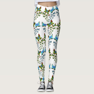 Prismatische Vlinderzwerm Leggings