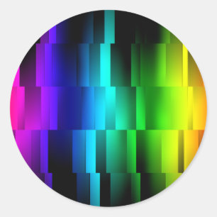 Prismfracties Ronde Sticker