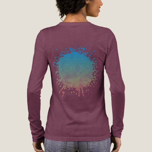 Prismwake Tri-Blend Shirt (Achterkant)