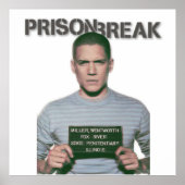 PRISON BREAK POSTER (Voorkant)