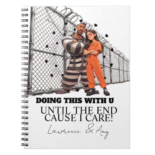 Prison Cards Long Distance Doing Time Notitieboek (Voorkant)