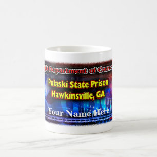 Prison d'État de Pulaski, votre nom, tasse de caf