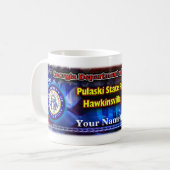 Prison d'État de Pulaski, votre nom, tasse de café (Devant gauche)