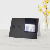 "Prison, École, Ou Les Deux...?" Carte D'anniversa (Fleur jaune)