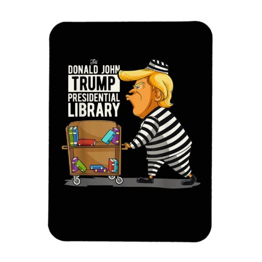 Prison Trump Presidential Library Magneet (Verticaal)