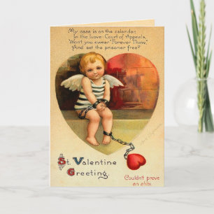 Prisoner of Love Valentine's Day Card Feestdagen Kaart