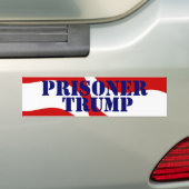 Prisoner Trump Donald President 25th amendment Bumpersticker (Op auto)