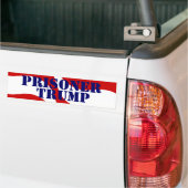 Prisoner Trump Donald President 25th amendment Bumpersticker (Op Truck)