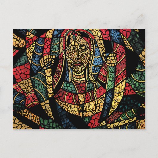 Prisonnier De Peur Carte Postale D'Art Abstrait (Devant)