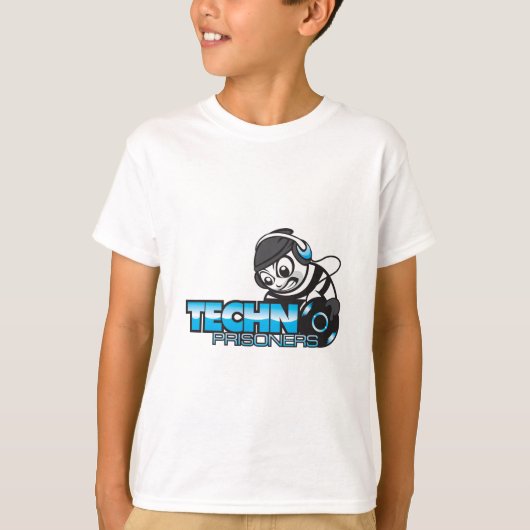 Prisonniers de techno ! T-shirt d'enfants (Devant)