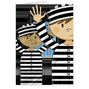 Prisonniers échappés par bande dessinée dans le
