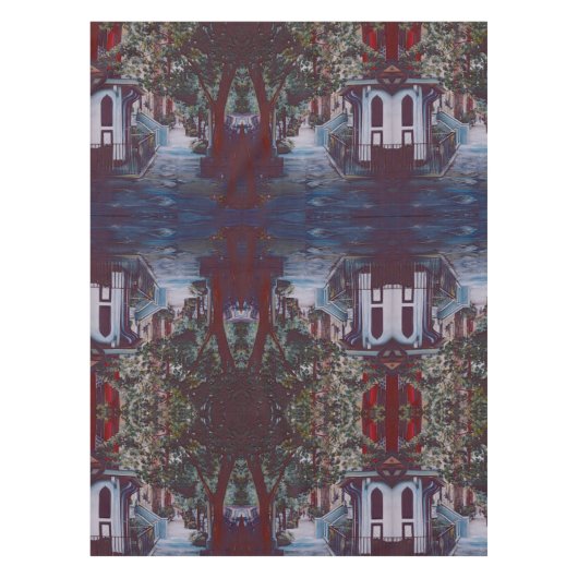 Pristine Walk op 19th Street Tafelkleed (Voorkant)