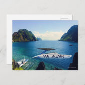 Pristine Waters van Palawan Briefkaart (Voorkant / Achterkant)