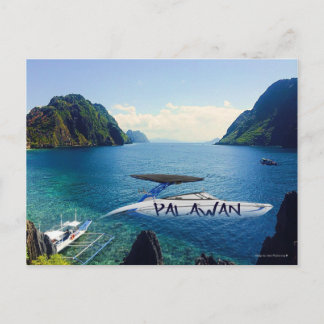 Pristine Waters van Palawan Briefkaart