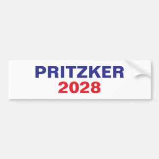 Pritzker voor President 2028 Bumpersticker