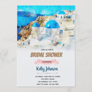 Privacte voor de bruiloft van Santorini Kaart