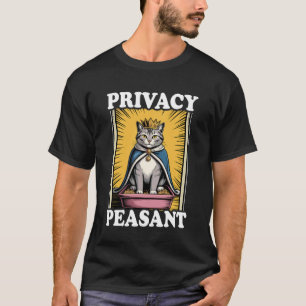 Privacy Boer Mooie Kat Bak Funny Kat 3 T-shirt