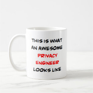 privacy engineer, geweldige koffiemok