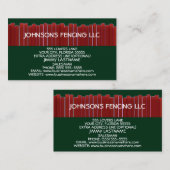 privacyhek visitekaartje (Voorkant / Achterkant)