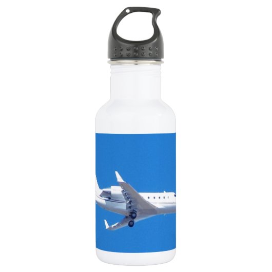 Privat jet. waterfles (Voorkant)