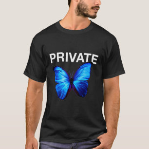 Private Blue Butterfly Club Europa Utopia T-shirt