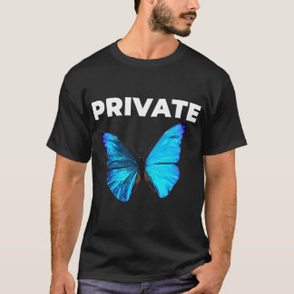 Private Butterfly Club Worldwide Europe Earth Trav T-shirt