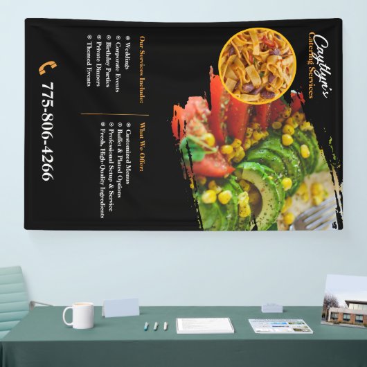 Private Catering Business Custom Banner (Beurs)