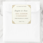 Private Collectie Handgemaakte Ivory Candle Label (Tas)