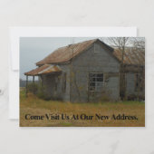 Private Funny Changement d'adresse Carte : Venir V (Devant)