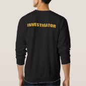 Private Investigator Sweatshirt (Achterkant)