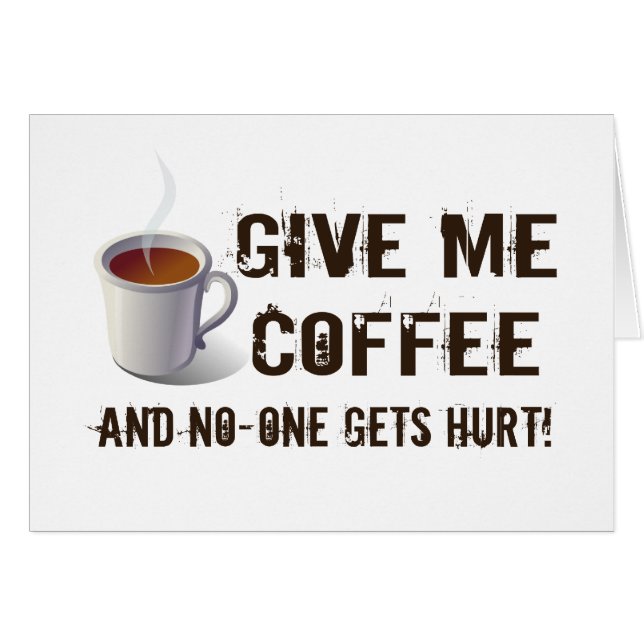 Privation de Caffein (Devant horizontal)