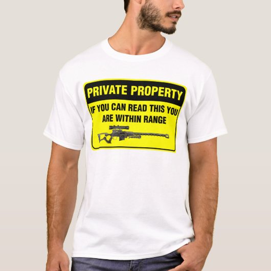 Privé-eigendom T-shirt (Voorkant)