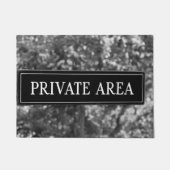 PRIVÉ-GEBIED DEURMAT (Voorkant)