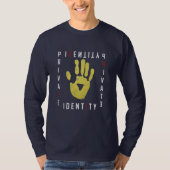 Privé Identiteit Shirt (Voorkant)