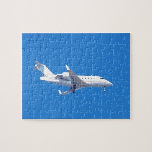 Privé-jet. Legpuzzel (Horizontaal)