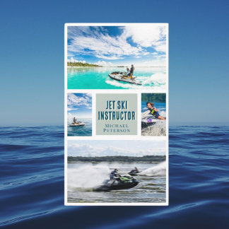 Privé jet ski jetski scubadiving Visitekaartje