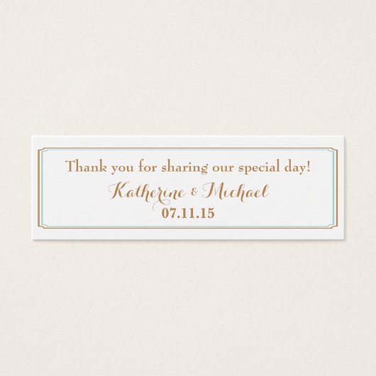 Privilégier la balise / carte de place avec la men (Devant)