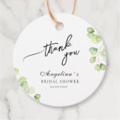 Privilégiez les étiquettes pour une douche nuptial (Devant)