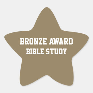 Prix BRONZE Bible étude Sticker