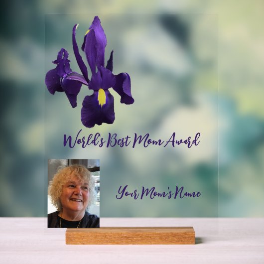 Prix de la meilleure maman du monde Iris (Neutre)