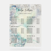 Prix de la Parties scintillant d'argent turquoise (Recto)