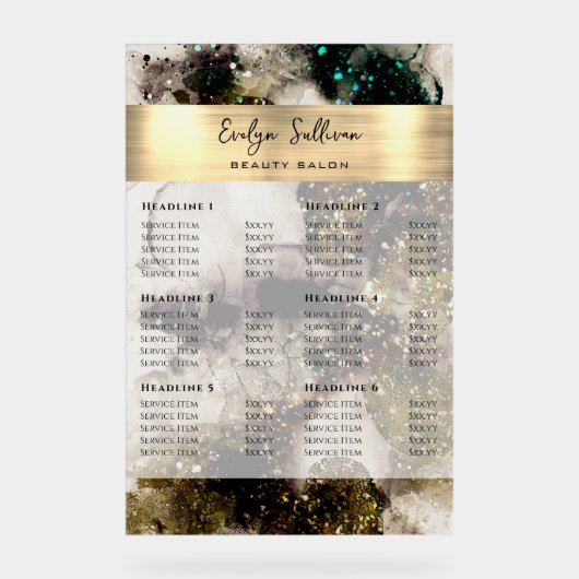 Prix de l'Aquarelle verte d'olive Emerald (Recto)