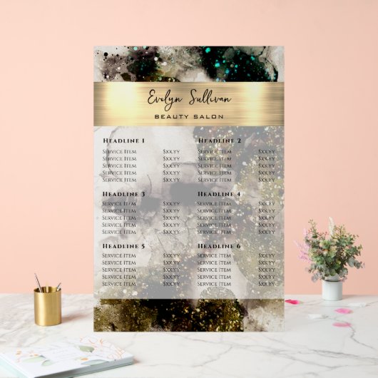 Prix de l'Aquarelle verte d'olive Emerald (Mariage)