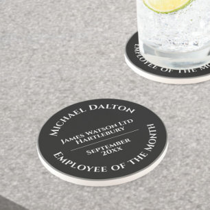 Prix de l'employé du mois Dessous de verre Sandsto