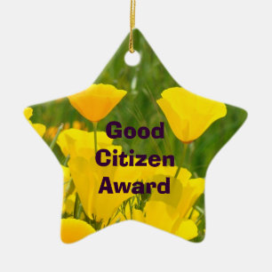 Prix du bon citoyen ! Ornements Cadeaux École de R