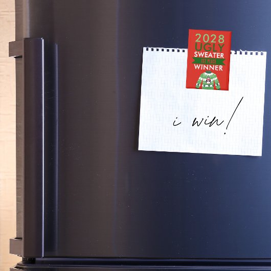 Prix du gagnant du concours de pull moche Magnet