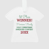 Prix du Pull de Noël Laid (dos)