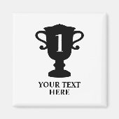 Prix du trophée Champion sur mesure frigo aimant (Devant)